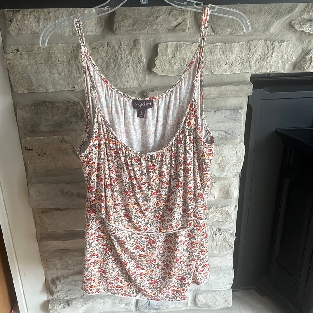 Long Tall Sally Floral Tank